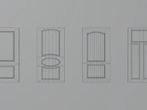 Door pack 3D Model