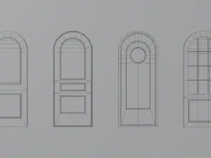 Door pack 3D Model
