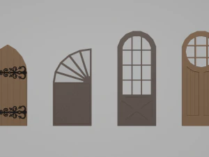 Door pack 3D Model