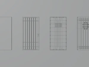 Door pack 3D Model