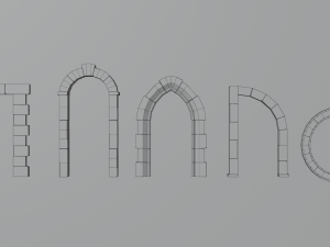 Door pack Modèle 3D