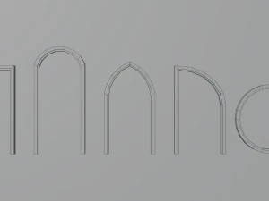 Door pack 3D Model