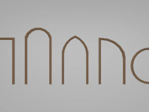 Door pack 3D Model