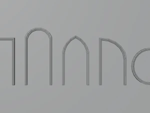 Door pack 3D Model