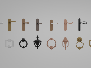 Door pack Modèle 3D