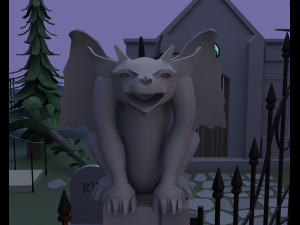 Cemetery 3D-Modell
