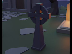 Cemetery 3D-Modell