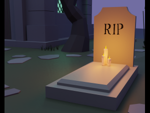 Cemetery 3D-Modell