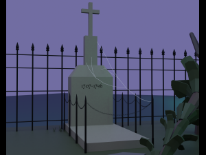 Cemetery 3D-Modell