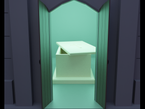 Cemetery 3D-Modell