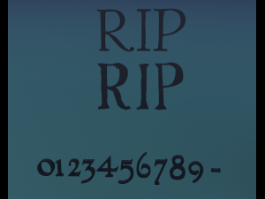 Cemetery 3D-Modell