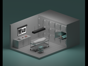 Morgue 3D मॉडल