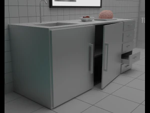 Morgue 3D Model