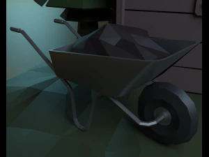 Pumpkin field 3D Model