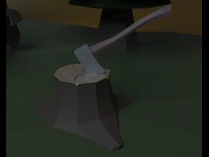 Pumpkin field 3D Model