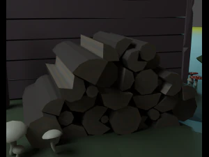 Pumpkin field 3D Model
