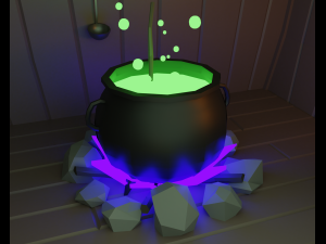 Witch house 3D Модель