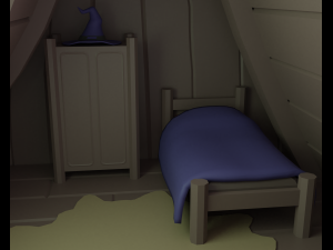 Witch house 3D Модель