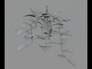 Indoor plants 3D Model