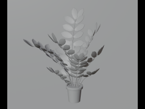 Indoor plants 3D 模型