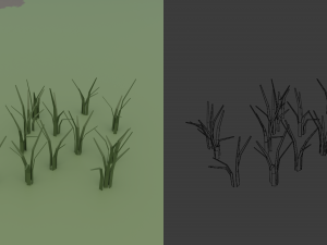 Vegetation pack 3D-Modell
