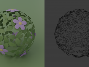 Vegetation pack 3D-Modell