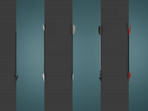 Weapon pack 3D Model