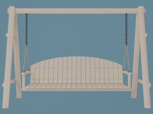 Swinging bench Modelo 3D