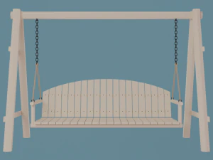 Swinging bench 3D Model