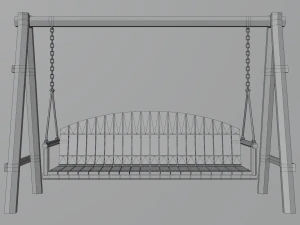 Swinging bench 3D Model