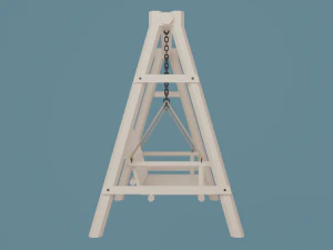 Swinging bench 3D Model