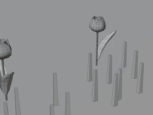 Swinging bench 3D Model