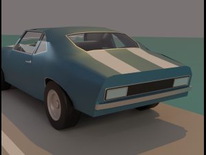 American diner - Full version 3D Model
