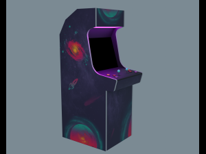 Arcade room Modelo 3D
