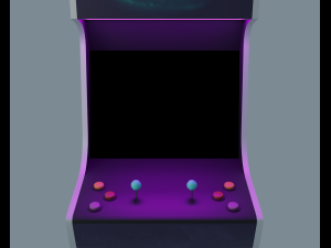 Arcade room Modelo 3D