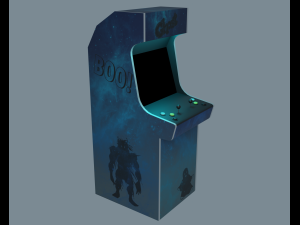 Arcade room Modelo 3D