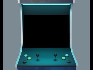 Arcade room Modelo 3D