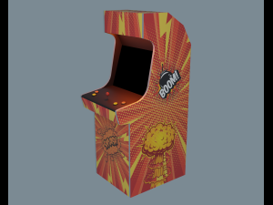 Arcade room Modelo 3D