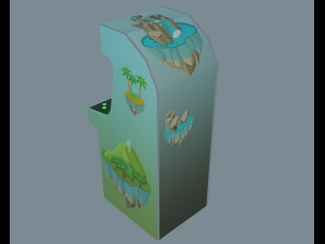 Arcade room Modelo 3D