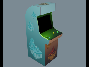 Arcade room Modelo 3D