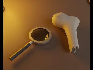 Archaeological site Modello 3D