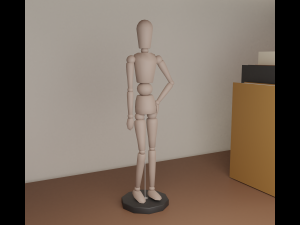 Artists studio Modello 3D