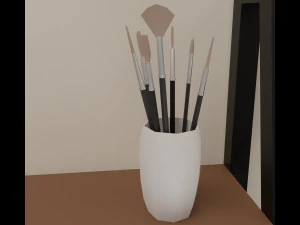 Artists studio 3D Model