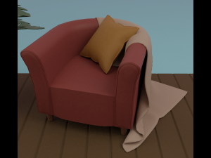 Artists studio Modello 3D