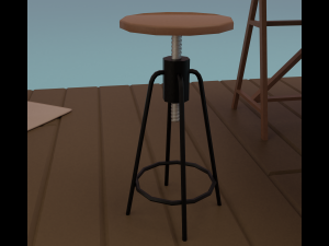 Artists studio Modello 3D
