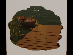 Artists studio 3D Model