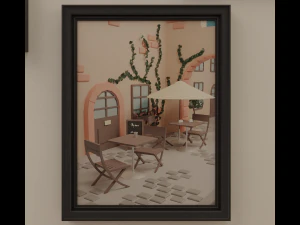 Artists studio 3D Model