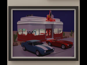 Artists studio 3D Model
