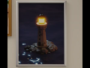 Artists studio 3D Model