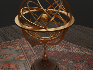 Astronomy room 3D मॉडल